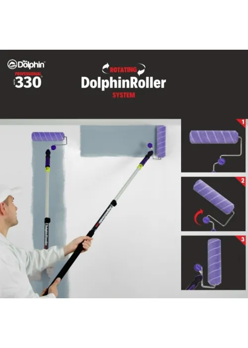 Rodillo para Pintar con Mango Giratorio