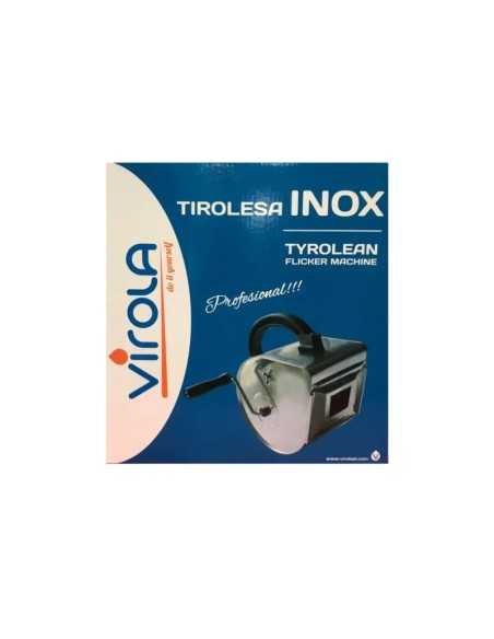 Tirolesa para aplicar Gotelé y Estuco INOX