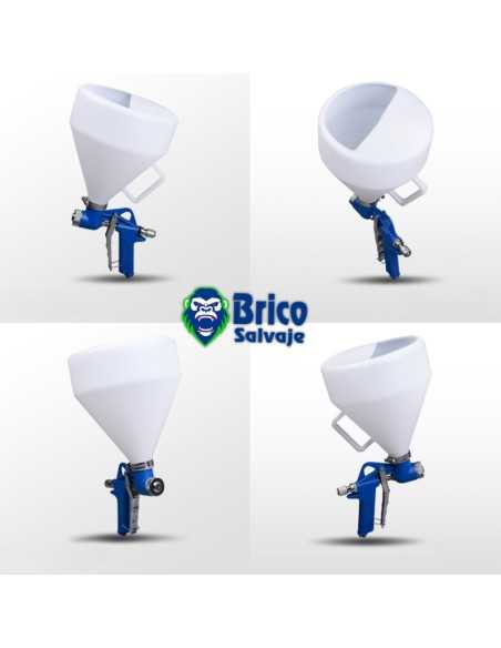 Pistola para aplicar Gotelé con Capacidad de 5 litros