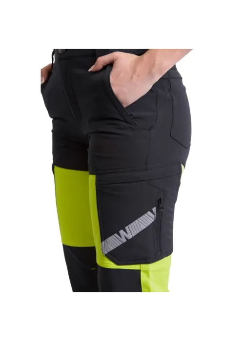 Pantalón negro y amarillo AV Pantalón negro y amarillo AV