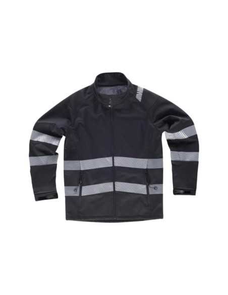 Chaqueta Workshell con Cintas Reflectantes