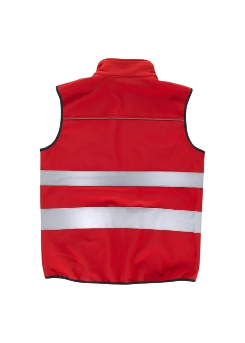 Chaleco workshell con cintas...