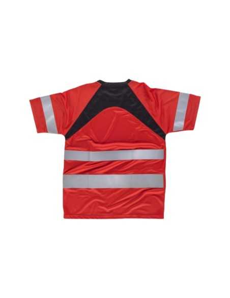 Camiseta manga corta combinada