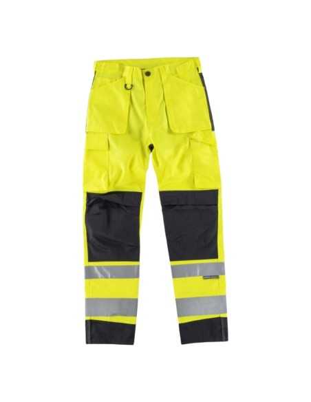 Pantalón multibolsillos alta visibilidad