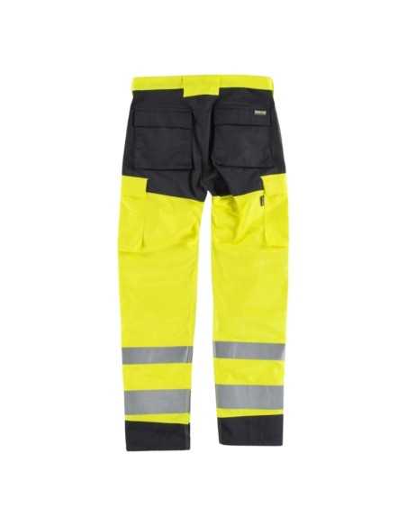 Pantalón multibolsillos alta visibilidad
