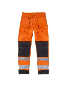 Pantalón multibolsillos alta visibilidad 2
