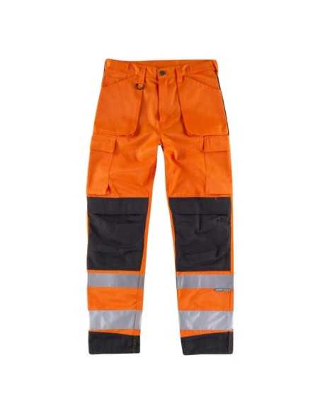 Pantalón multibolsillos alta visibilidad