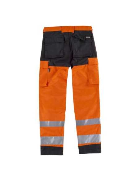Pantalón multibolsillos alta visibilidad