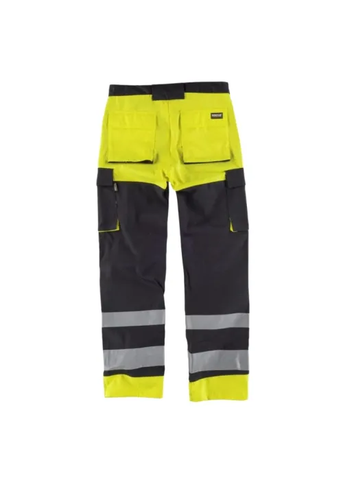 Pantalón multibolsillos alta visibilidad Pantalón multibolsillos alta visibilidad