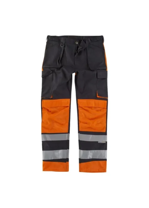 Pantalón multibolsillos alta visibilidad Pantalón multibolsillos alta visibilidad