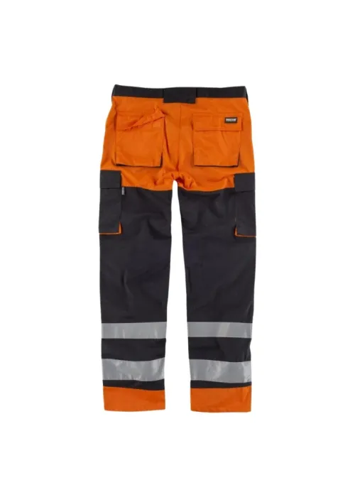 Pantalón multibolsillos alta visibilidad Pantalón multibolsillos alta visibilidad