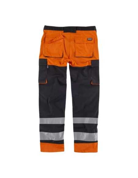 Pantalón multibolsillos alta visibilidad