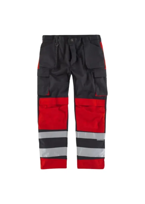 Pantalón multibolsillos alta visibilidad Pantalón multibolsillos alta visibilidad