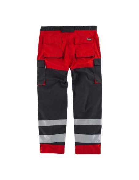 Pantalón multibolsillos alta visibilidad