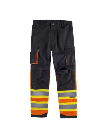 Pantalón de Alta Visibilidad con Bolsillos Múltiples