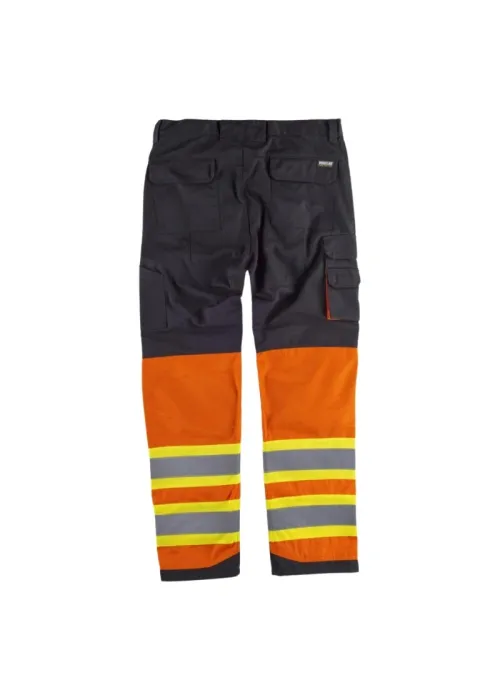 Pantalón de Alta Visibilidad con Bolsillos Múltiples