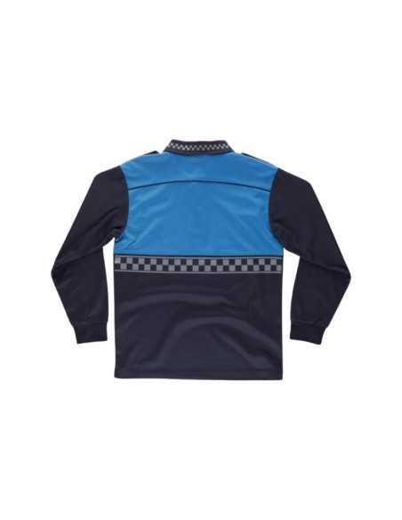 Camiseta Polo Combinado de Manga Larga