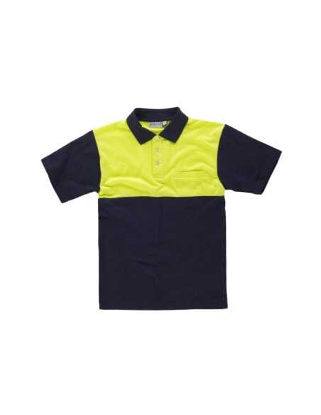 Camiseta Polo Manga Corta con Abertura en la Cintura