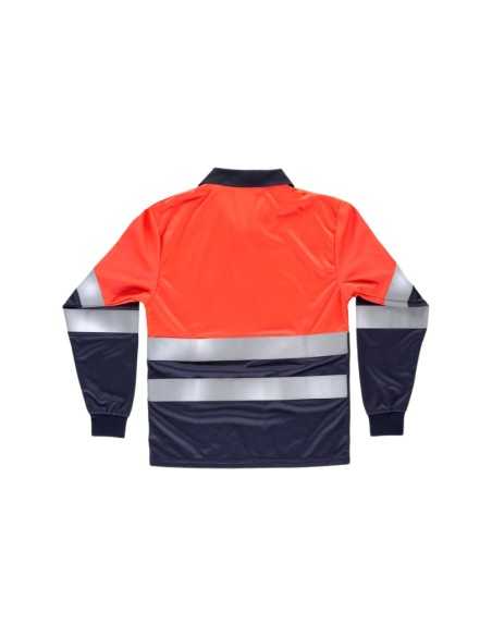 Camiseta Polo Combinado de Manga Larga con Permeabilidad al Aire