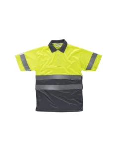 Polo de Alta Visibilidad Manga Corta con Cintas Reflectantes 2