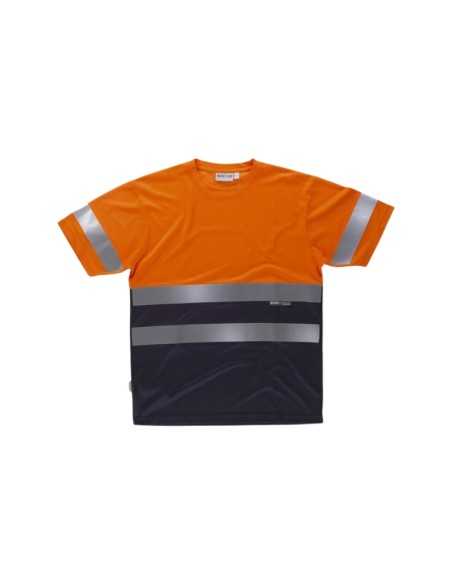 Camiseta manga corta combinada A.V