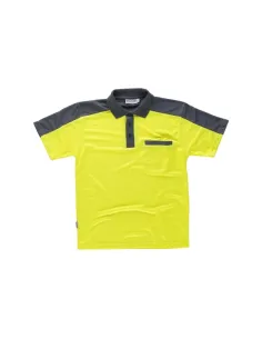 Camiseta Polo de Trabajo con Mangas a Contraste 2