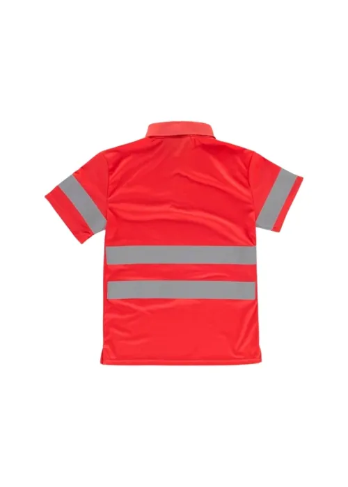 Polo manga corta Rojo AV Polo manga corta Rojo AV