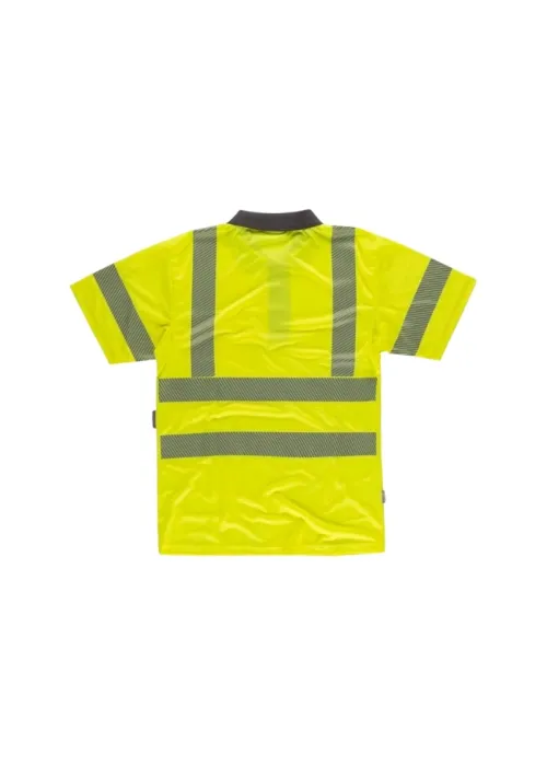 Polo manga corta combinado, cintas discontinuas y arnés Polo manga corta combinado, cintas discontinuas y arnés