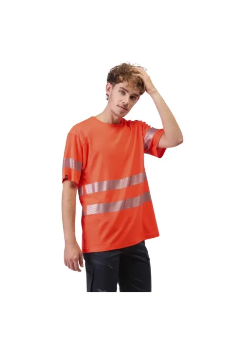Camiseta alta visibilidad de manga corta