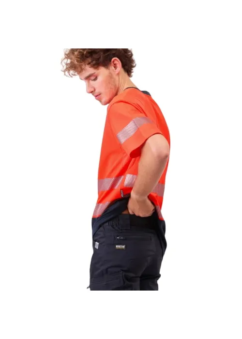 Camiseta combinada AV de manga corta