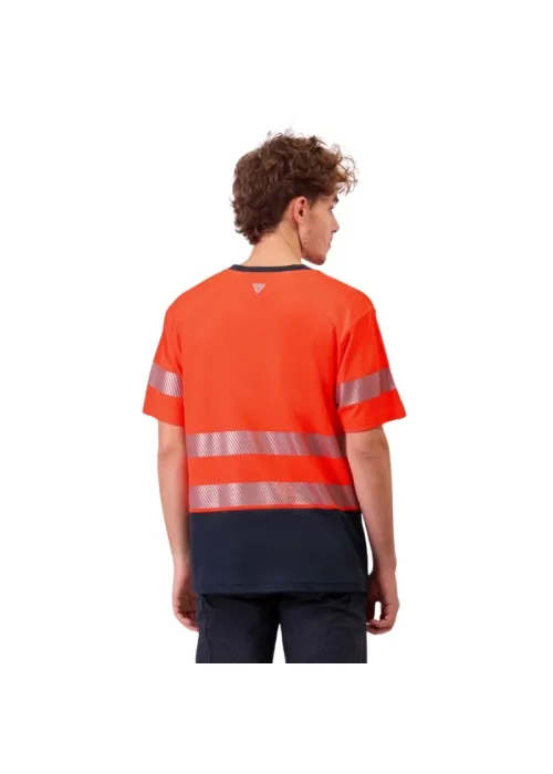 Camiseta combinada AV de manga corta