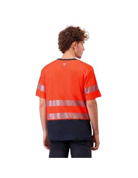 Camiseta combinada AV de manga corta