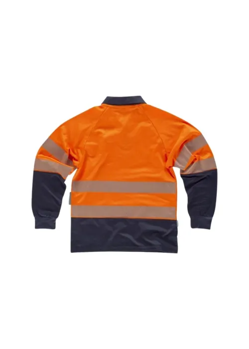 Polo Reflectante Discontinuo: Manga Larga AV Algodón Polo Reflectante Discontinuo: Manga Larga AV Algodón