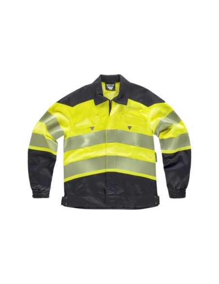 Chaqueta Elástica Reflectante Alta Visibilidad