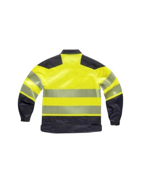 Chaqueta Elástica Reflectante Alta Visibilidad