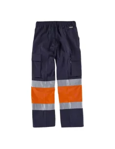 Pantalón Reflectante con Cintura Elástica y Multibolsillos 2