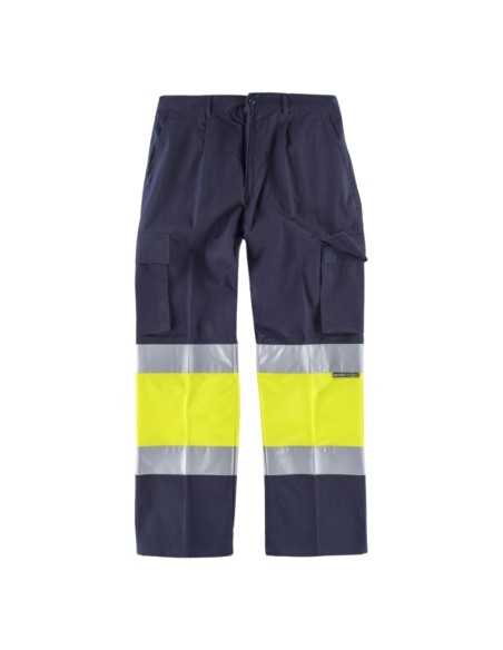 Pantalón Reflectante con Cintura Elástica y Multibolsillos