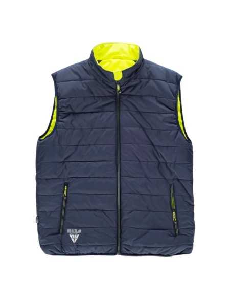 Chaleco Reversible y Acolchado: Alta Visibilidad y Cintas Discontinuas