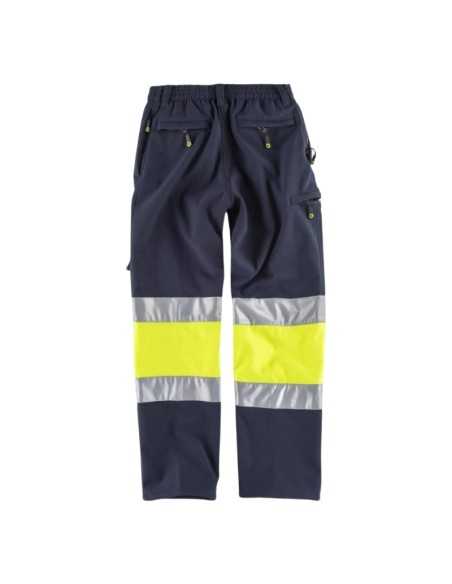 Pantalón de Trabajo con Detalles Reflectantes Workshell