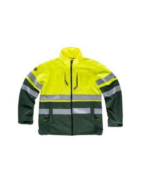 Cazadora Reflectante de Alta Visibilidad con Workshell
