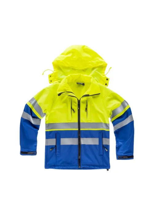 Cazadora Reflectante de Alta Visibilidad con Workshell