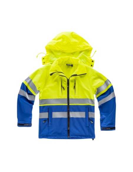 Cazadora Reflectante de Alta Visibilidad con Workshell