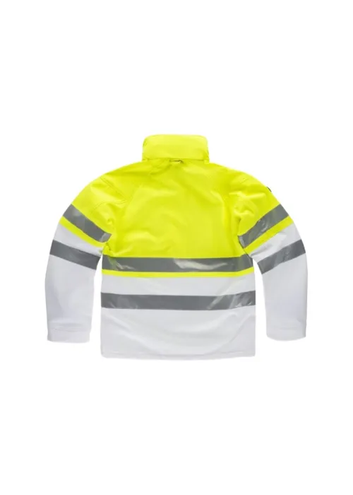 Cazadora Reflectante de Alta Visibilidad con Workshell Cazadora Reflectante de Alta Visibilidad con Workshell