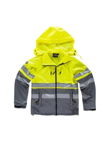 Cazadora Reflectante de Alta Visibilidad con Workshell