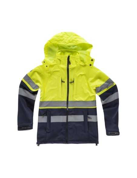 Cazadora Reflectante de Alta Visibilidad con Workshell