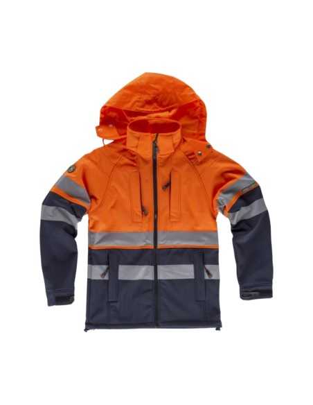 Cazadora Reflectante de Alta Visibilidad con Workshell