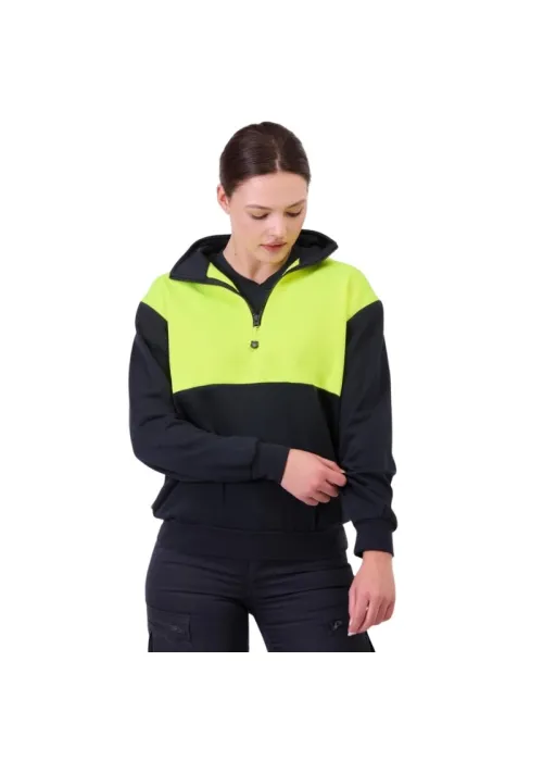 Sudadera combinada con A.V.