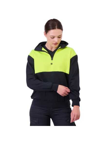 Sudadera combinada con A.V.