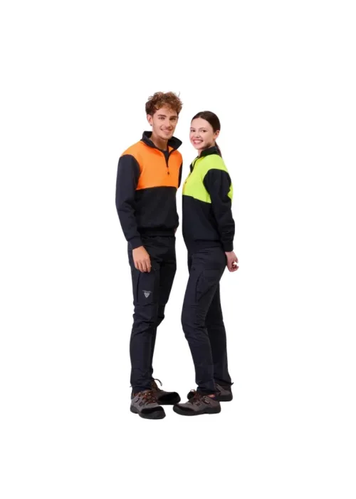 Sudadera combinada con A.V.