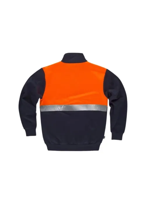 Sudadera combinada con A.V